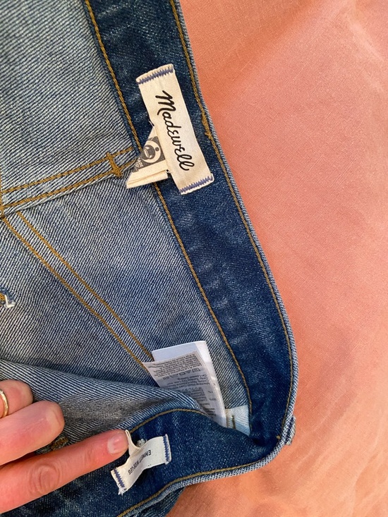 Madewell Emmett Wide-Leg Jeans Let-Down Hem Edition in Archbald Wash - Picture 5 of 7